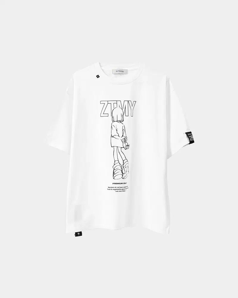 トマヨ 5 周年 ニラ ホワイド 半袖 Tシャツ XL