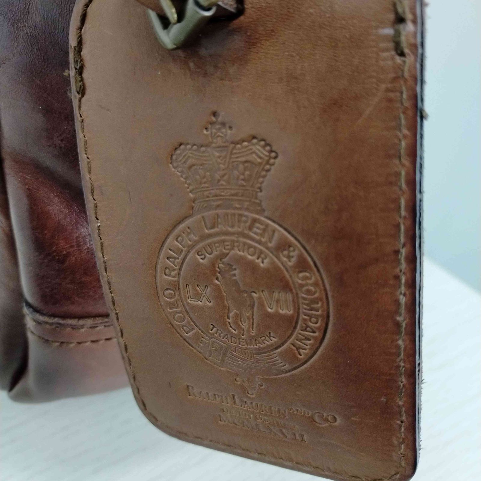 ポロラルフローレン POLO RALPH LAUREN MCMLXVII 2wayレザーショルダー 
