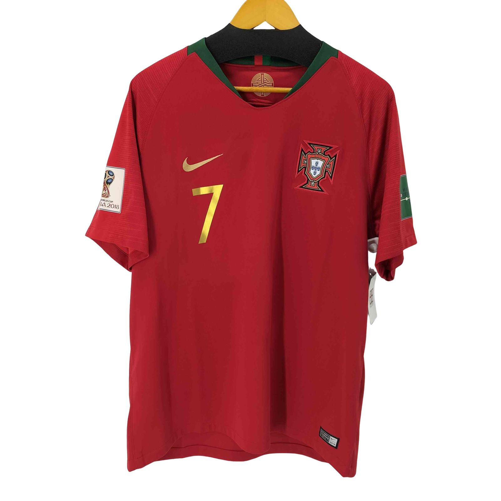 ナイキ NIKE ポルトガル 2018 ユニフォーム ホーム RONALDO メンズ JPN XL