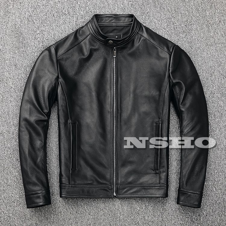 カウハイド ミニマムスタイル シングルライダース メンズ 革ジャン