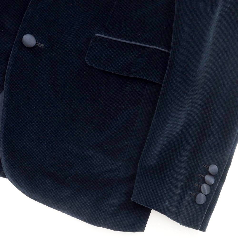 タリアトーレ サイズ44 ダークブルー ストライプ 美品】TAGLIATORE