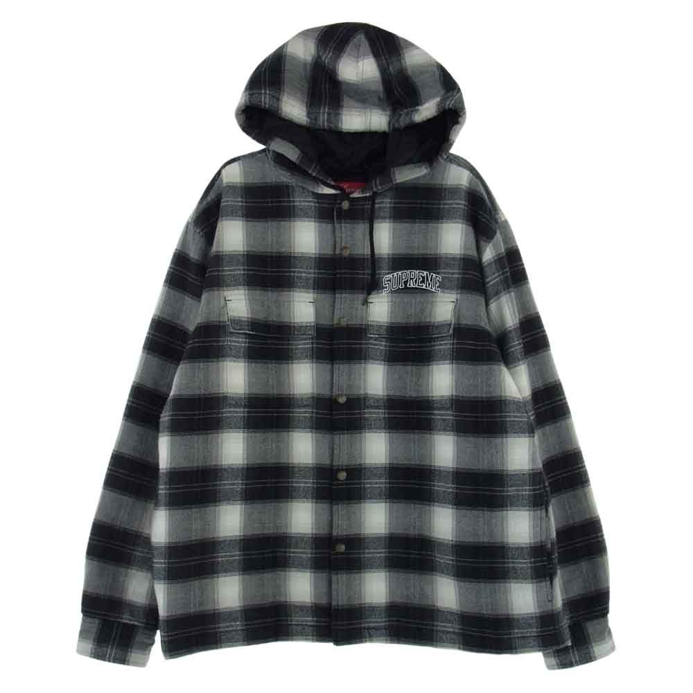 Supreme シュプリーム ジャケット 19AW Quilted Hooded Plaid