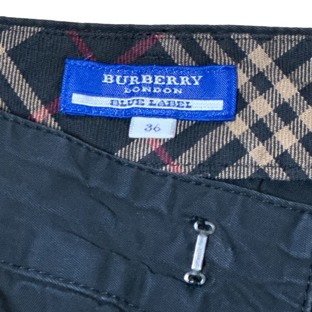 未使用品】 Burberry バーバリーロンドン カジュアルパンツ 黒 36