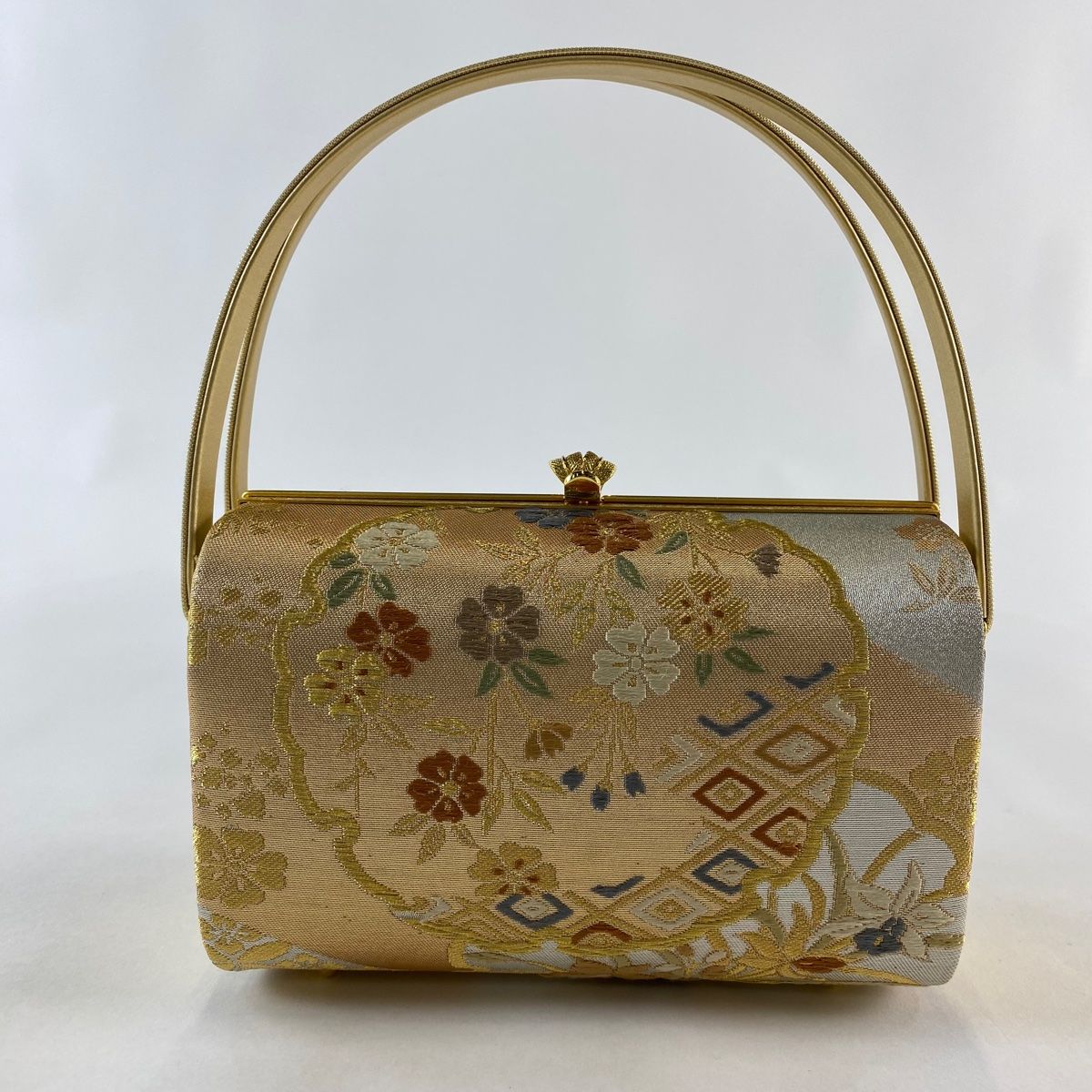 和装バッグ 美品 優品 正絹 【中古】 和装カジュアルバッグの通販
