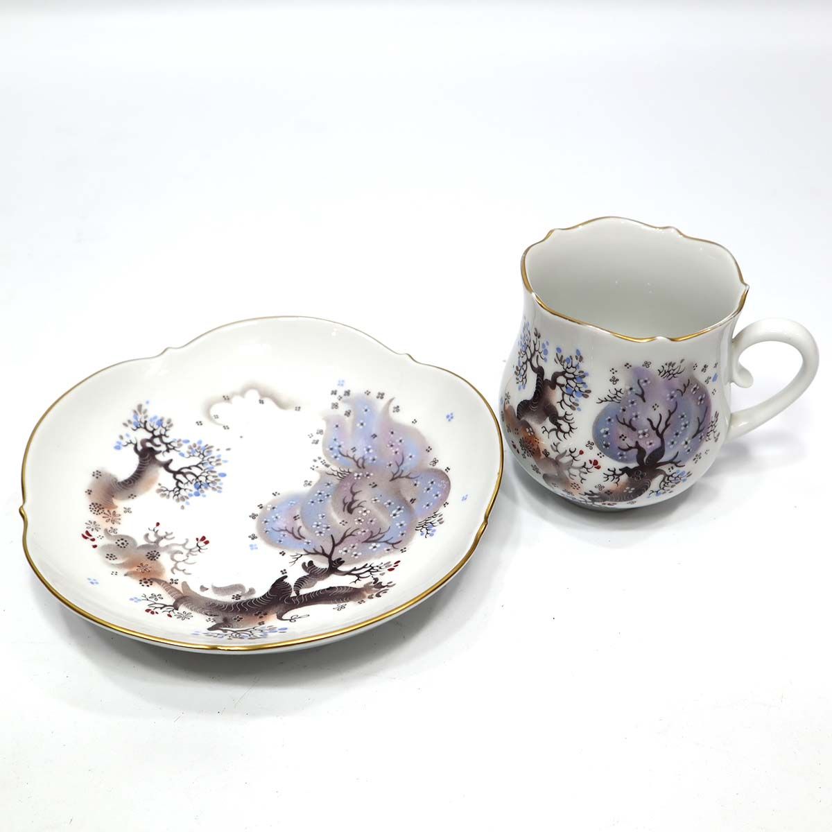 MEISSEN - マイセン サマーナイトドリーム ドラゴンメロディー コーヒーカップ＆ソーサー マイセン（Meissen） ミッドサマー・ナイトドリーム 680691