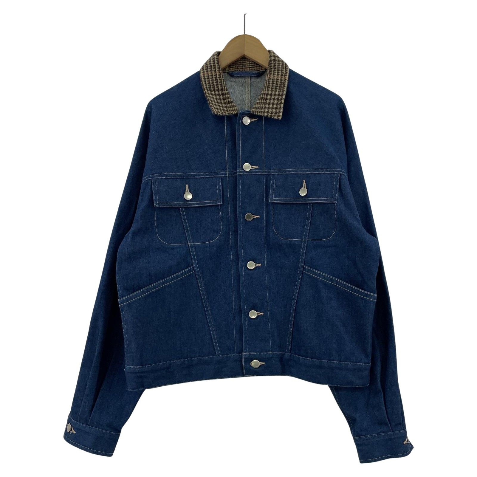 E.TAUTZ イートウツ SAVILE ROWデニムジャケット sizeXS/ブルー - メルカリ