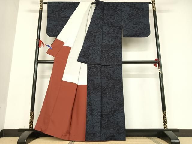 平和屋着物 本場結城紬