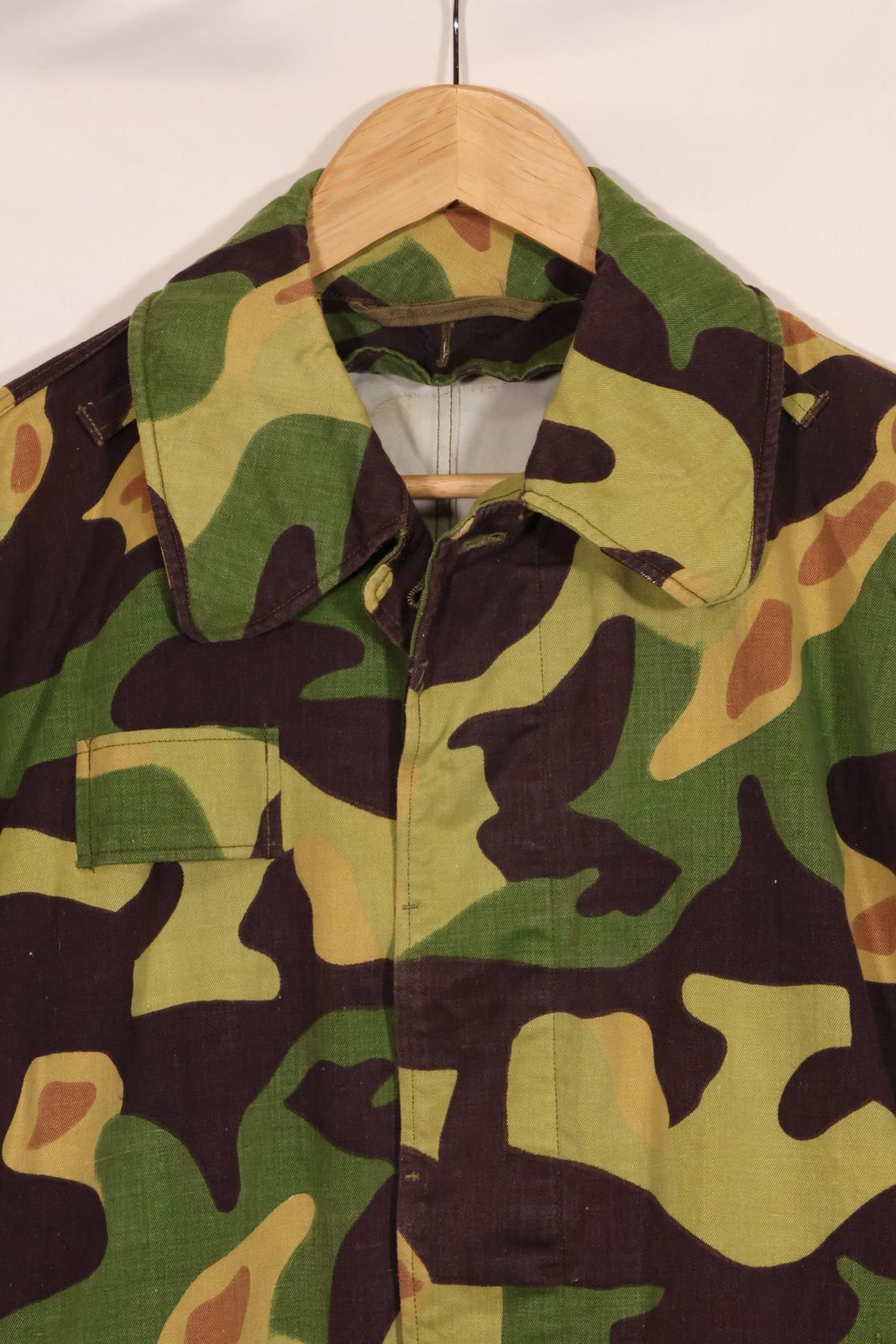 1960年代 チェコ軍 Vz.60 mlok サラマンダー迷彩 ジャケット 中古品