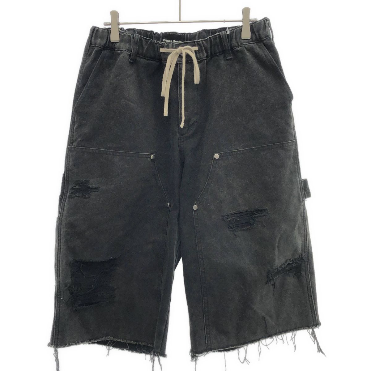 Danke schon ダンケシェーン 25SS DAMAGE DUCK WKNEE SHORTS ダメージ 