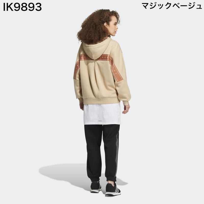 アディダス ADIDAS レディース パーカー フーディ ワーディング ルーズ