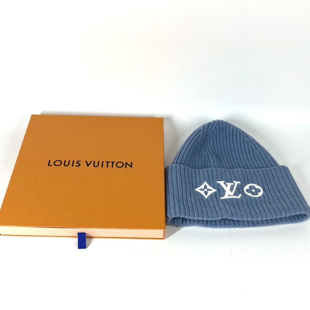 LOUIS VUITTON ルイヴィトン ニット帽 ビーニー・LV ヘッド