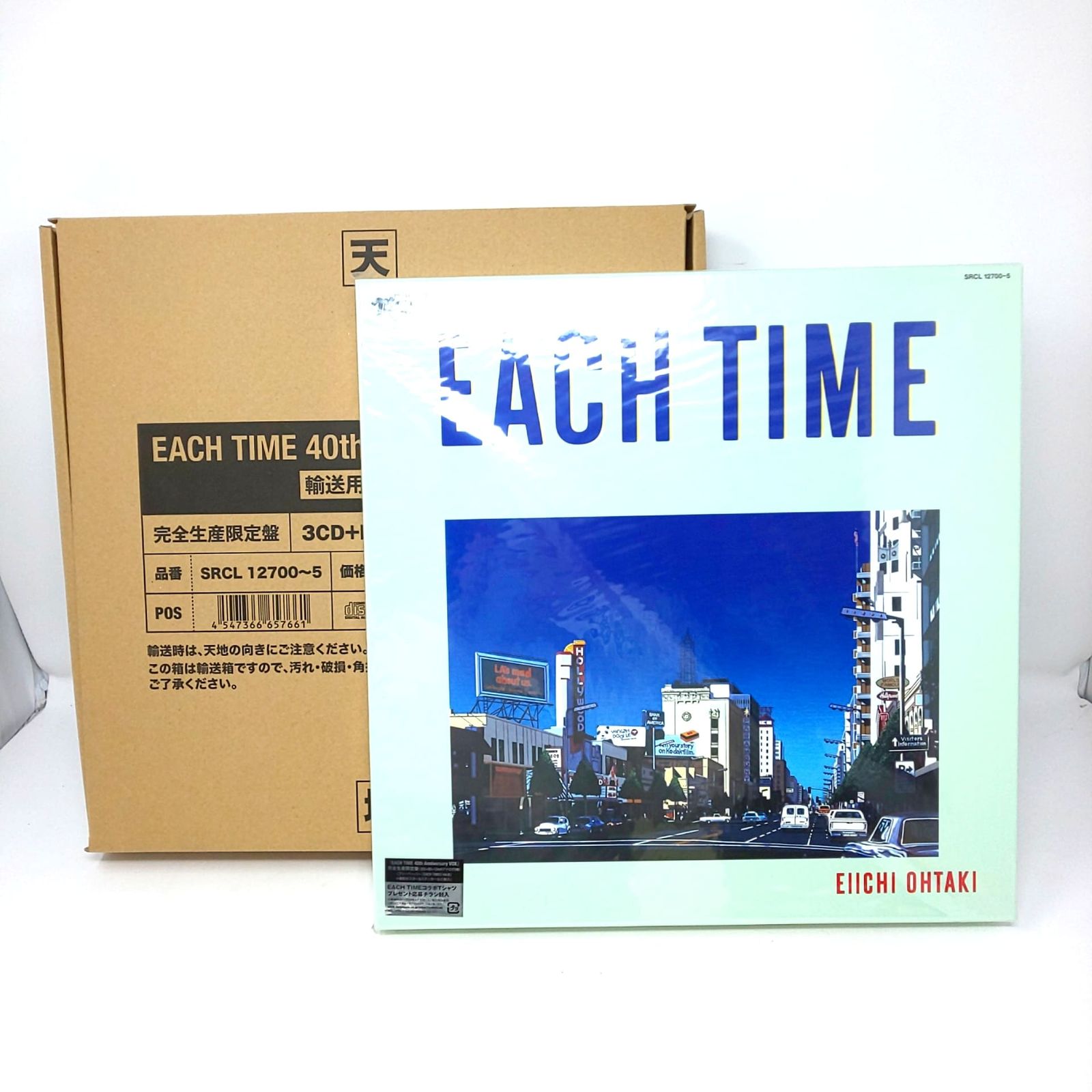 540E-05 未開封 EACH TIME 40th Anniversary VOX 完全生産限定盤