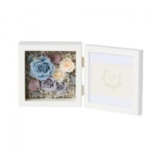 5営業日で発送 アプラス プリモ スタイルフレーム フラワーアレンジ フラワーギフト 異動 昇進 退職 プリザーブドフラワー F-6045