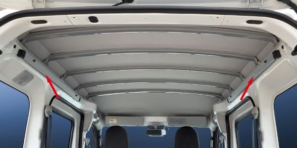 ロッキープラス マルチレール RWシリーズ スバル サンバーバン S700B/710B ハイルーフ 2022年01月～ 入数：1セット(左右) RW-16D