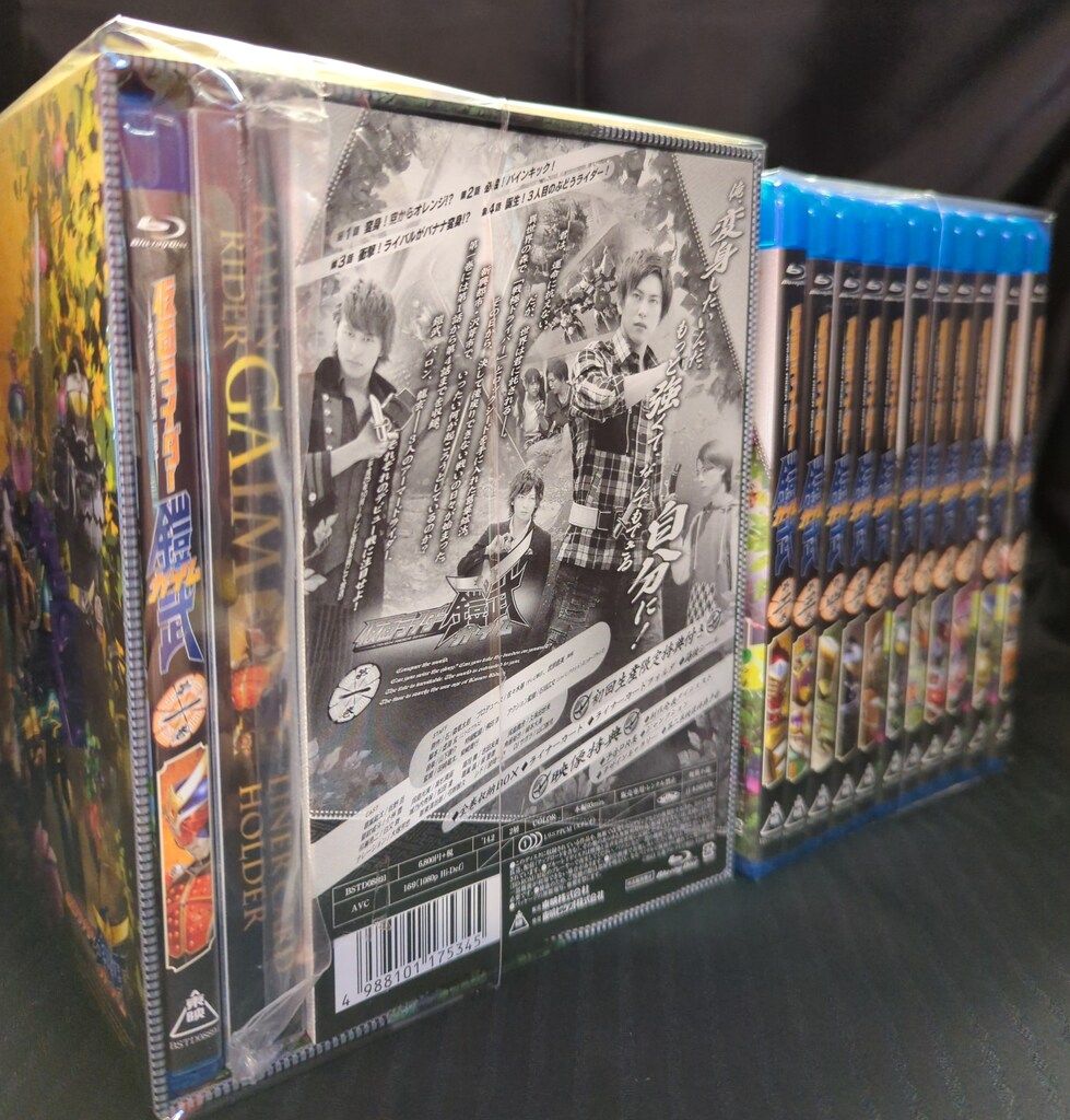 特撮Blu-ray 初回 仮面ライダー鎧武 全12巻 セット