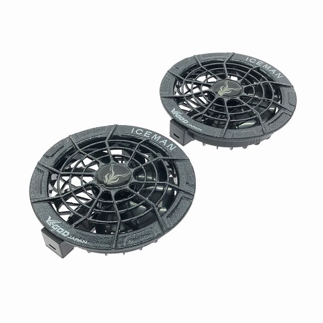 ICEMAN アイスマン HV24Vバッテリー KBT24V-5000W HV24Vファン DF24V-BK-SET 空調作業服 Y s GODJAPAN 山真製鋸 株