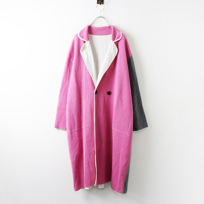 ミュウミュウMIUMIUクラシカルなミドル丈ウールコート PRADAプラダ