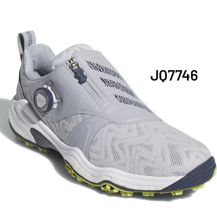 adidas - 新品27cmアディダス ボアダイヤル グレー メンズゴルフシューズ 幅広タイプ adidas アディダス メンズ ゴルフシューズ 幅広設計 GOLF