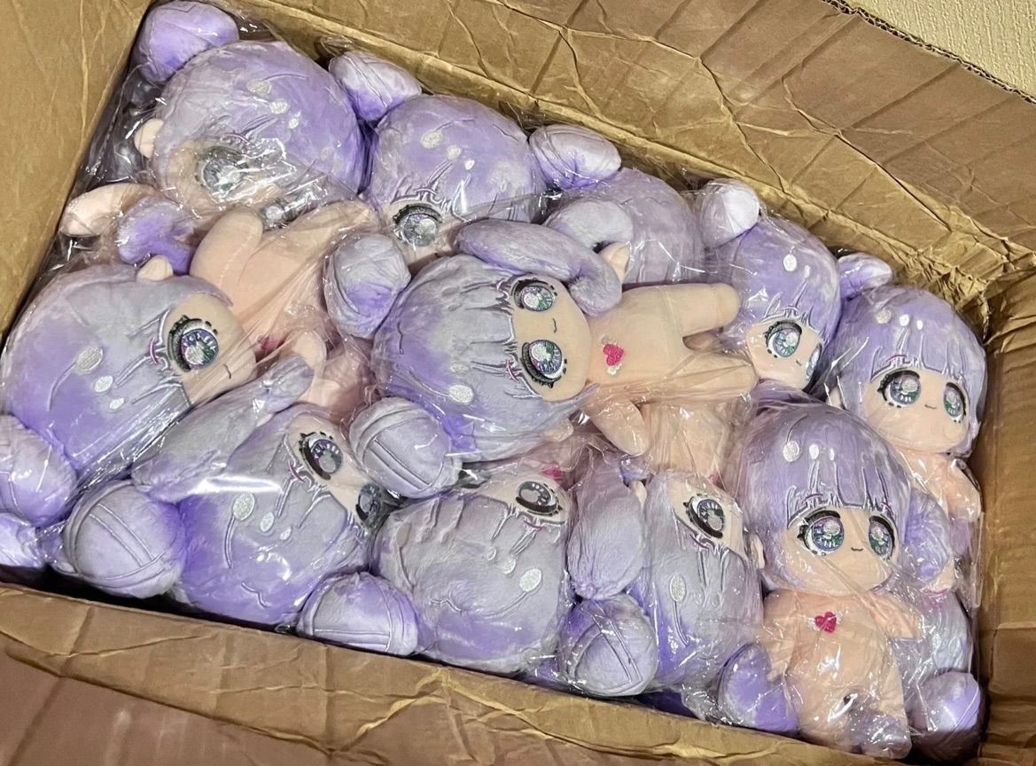 無属性ぬいぐるみ ポテサラ 無属性ぬいぐるみ らいら 20cm 棉花娃娃 骨なし - メルカリ