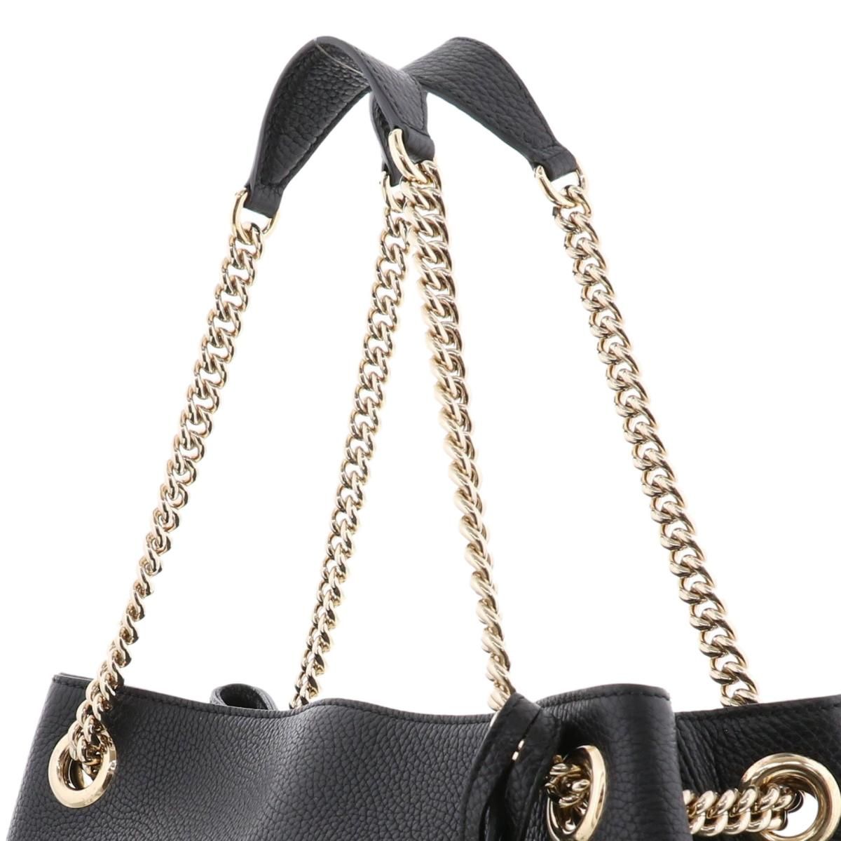 中古】 GUCCI （グッチ） ｿｰﾎｰ ﾁｪｰﾝｼｮﾙﾀﾞｰﾊﾞｯｸﾞ バッグ ショルダー 