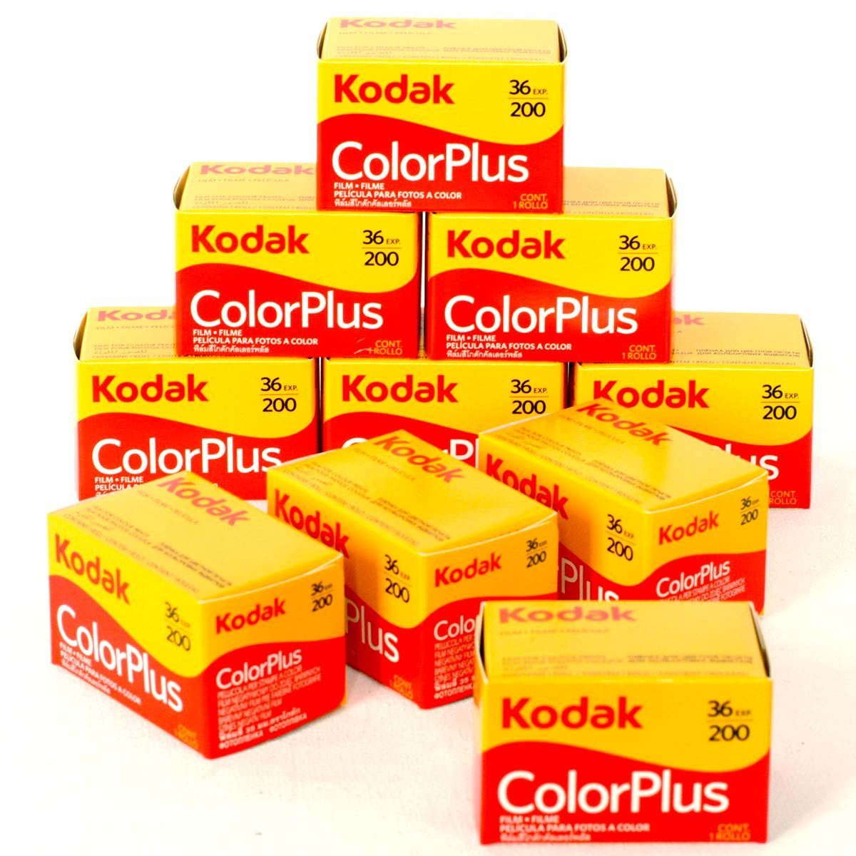 2025-8期限 Color Plus 200-36枚撮 10本 Kodak カラーネガフィルム ISO感度200 135|35mm コダック CAT603-1470 0086806031479