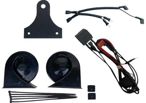 109 DB ELECTROMAGNETIC デュアルホーンキット 1991〜22年XL1200 1991〜17年ダイナ ソフテイル 1991年以降ツーリング トライク 2002〜17年V-ROD