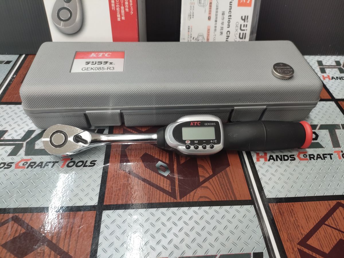 品 KTC GEK085-R3 デジラチェ 9.5sq デジタルラチェット 京都機械工具 ハンズクラフト宮崎新名爪店