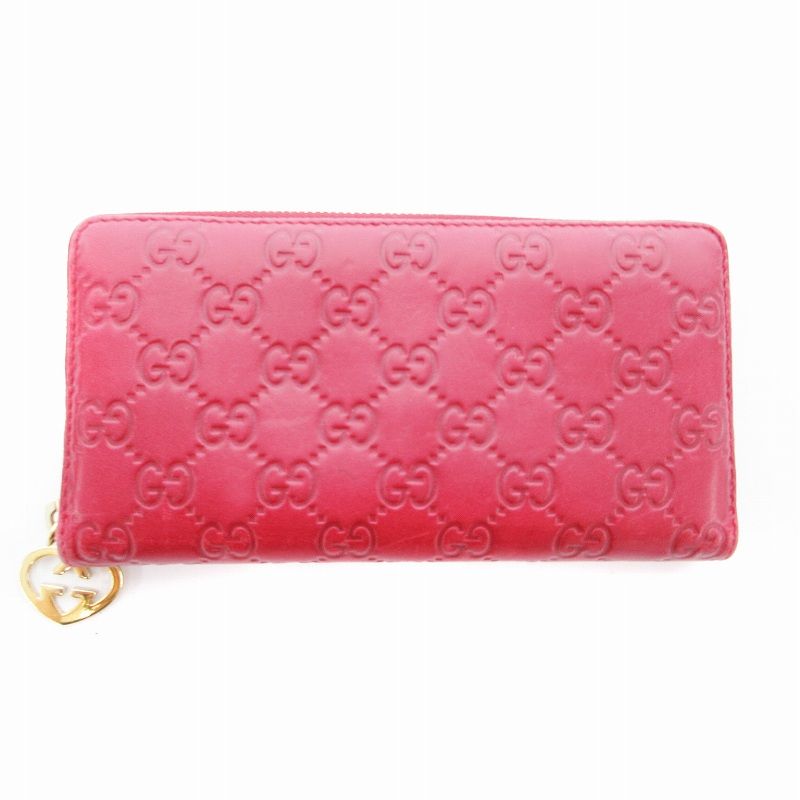 グッチ GUCCI 282477 グッチシマ ラブリーハート 長財布