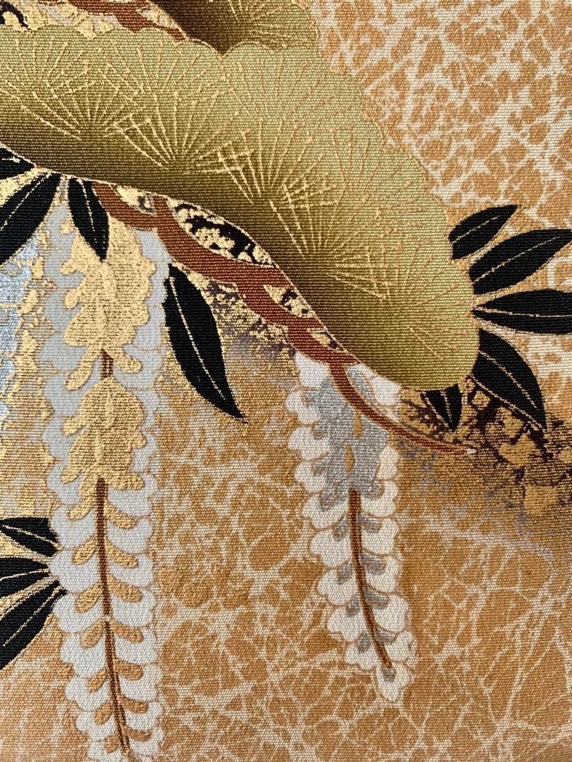 清水寺・笠松文のアートパネル【Kimono art panel】Showa - メルカリ