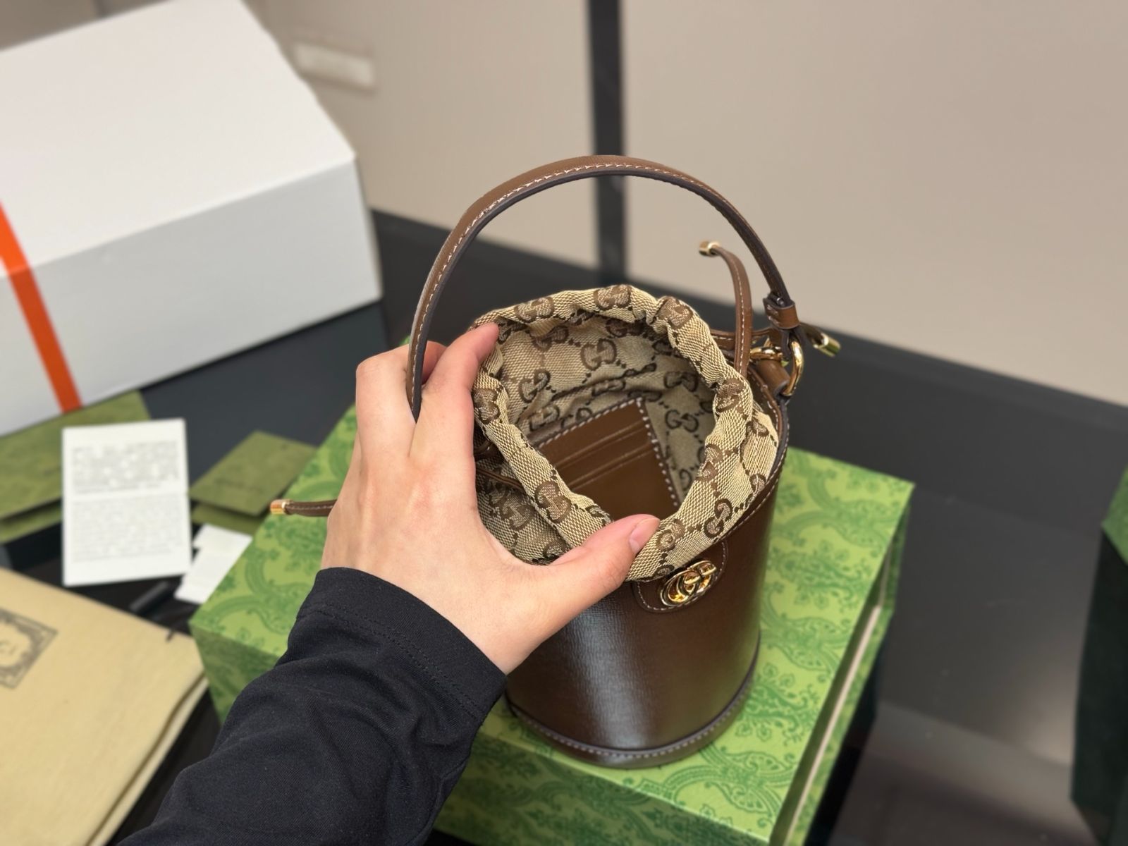 Gucci グッチ オフィディア バケットバッグ ミニ 美品 Amazon | [グッチ] ショルダーバッグ レディース バケットバッグ