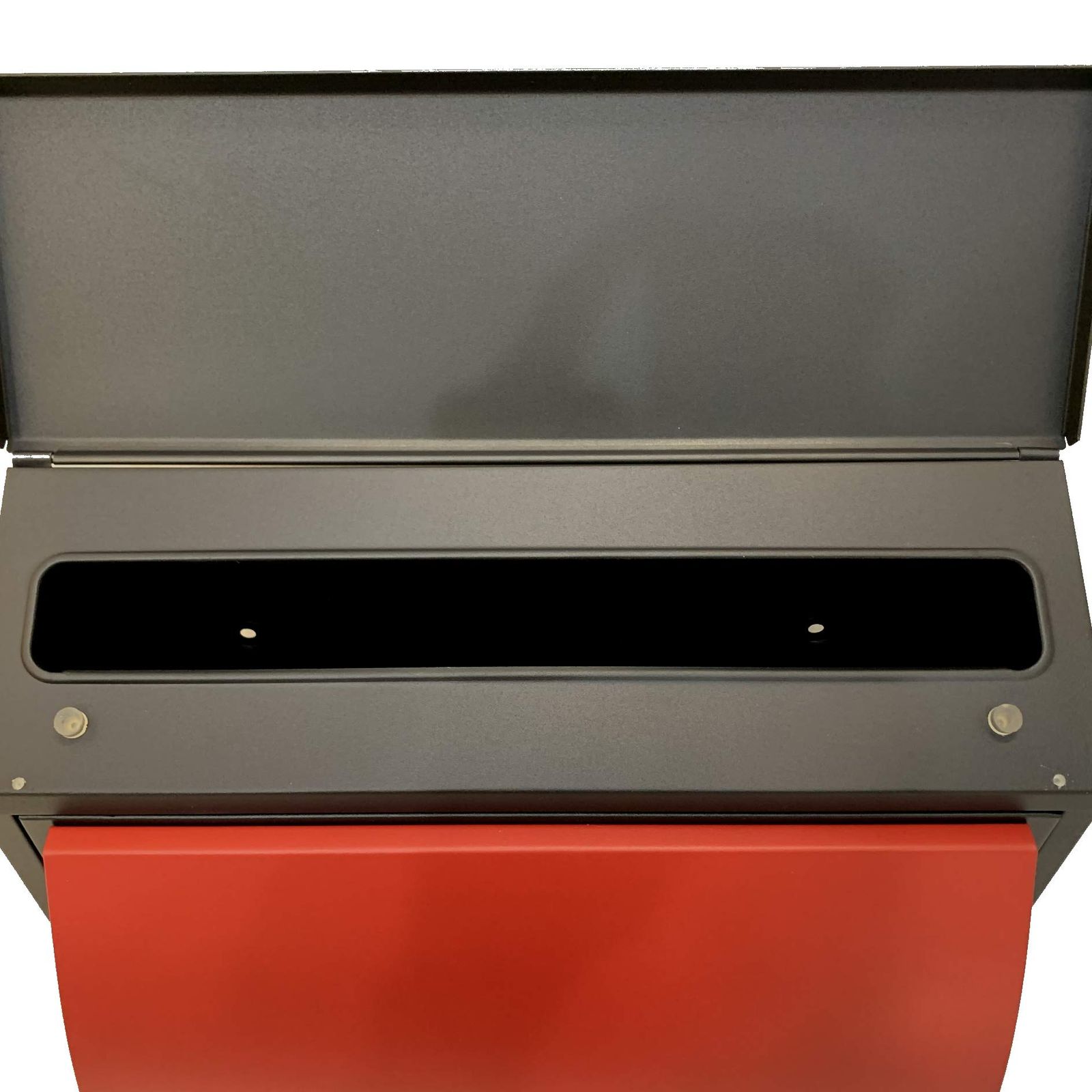 アイホーム Ihome 郵便ポスト pm20 pm208 レッド 本体 奥行17cm 本体 高さ33cm 本体 幅35.5cm キーホルダー1個 カギ2本 アンカープラグ4本 ネジ4本 ゴム栓4個 MARWIL-DEMENAGEMENTS_CH