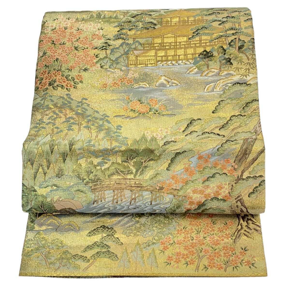 袋帯 丸帯 金 西陣 仕立上がり 11792