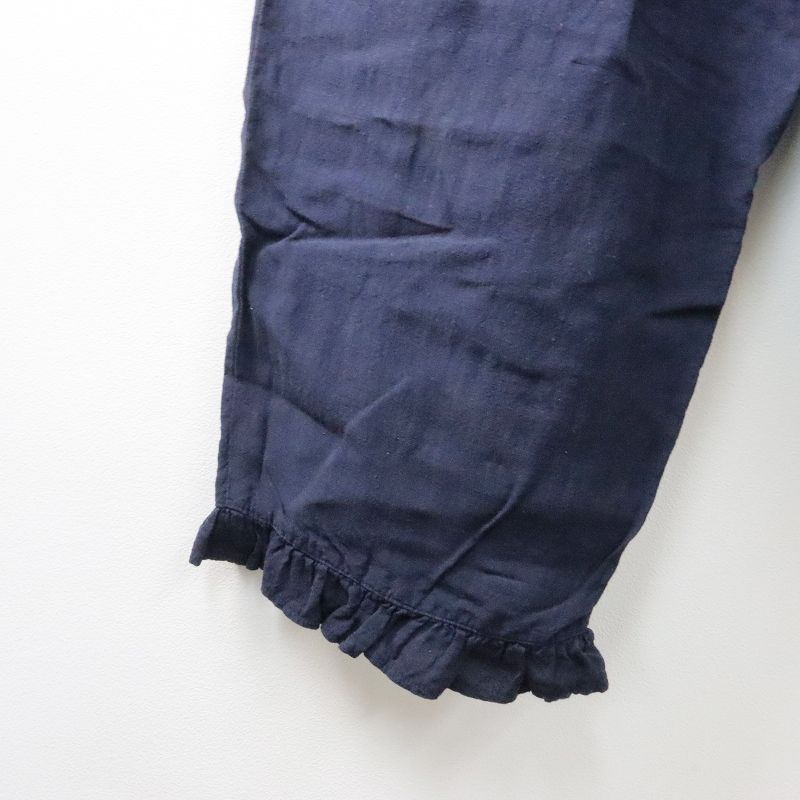 2022SS ネストローブ nest Robe linen petit frill salopette リネン