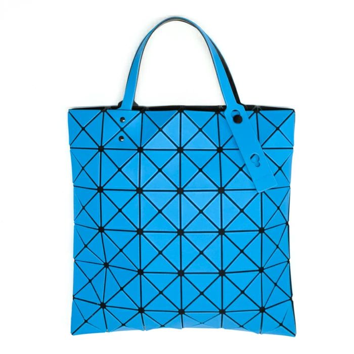 バオバオ イッセイミヤケ BAO BAO ISSEY MIYAKE ルーセント トートバッグ PVC BB03-AG603-71 ハンドバッグ  手提げかばん レディース メンズ ブルー 美品 中古 mbf15004 - メルカリ