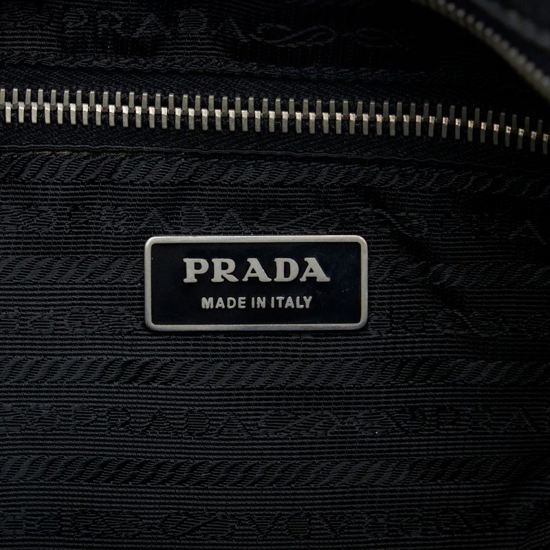 プラダ ハンドバッグ - BN1066 黒×レッド