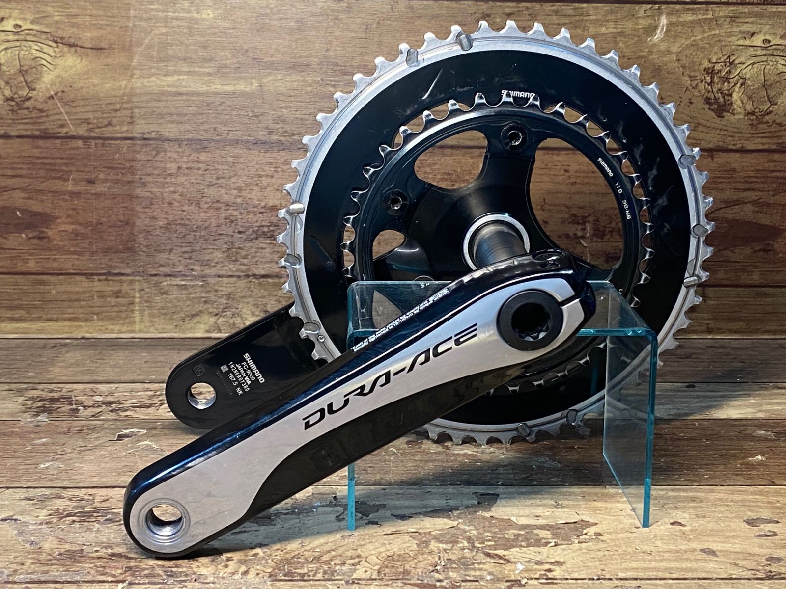 HT094 シマノ SHIMANO デュラエース FC-9000 クランクセット 167.5mm 52/36T ※傷あり - メルカリ