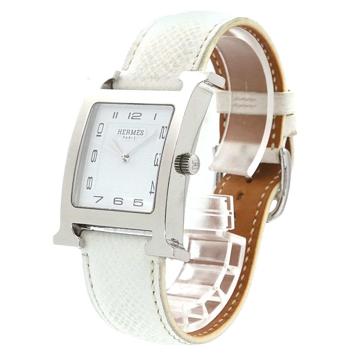 HERMES エルメス Hウォッチ HH1.810 電池式 腕時計 メンズ Hウォッチ 