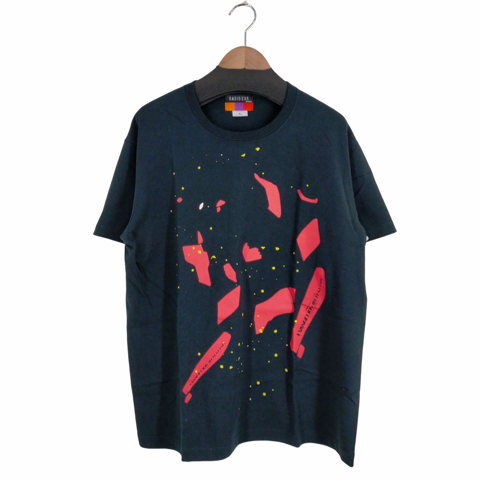 ラジオエヴァ RADIO EVA 819 闇夜 T-Shirt β/NAVY（初号機覚醒） メンズ JPN：XL