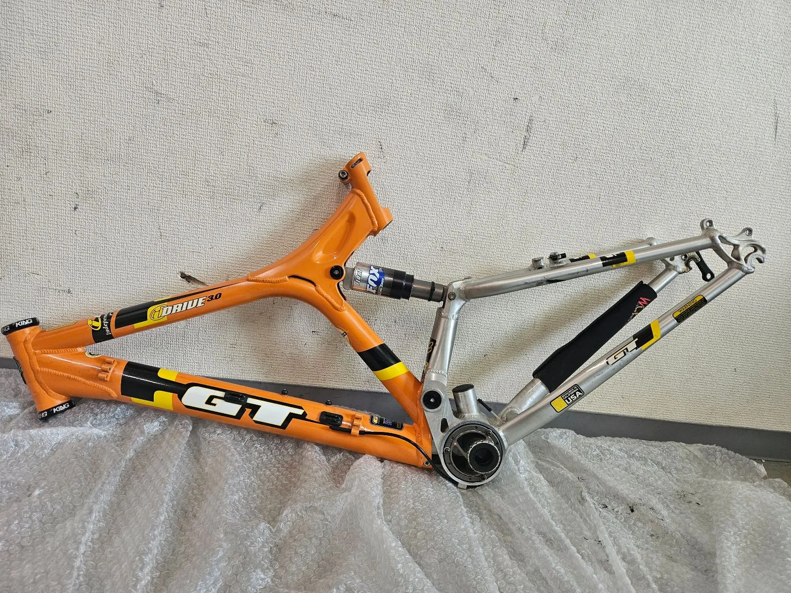 □ GT I-DRIVE 3.0 FS size:S 160-170cm MTBフレーム CHRIS KING 2001