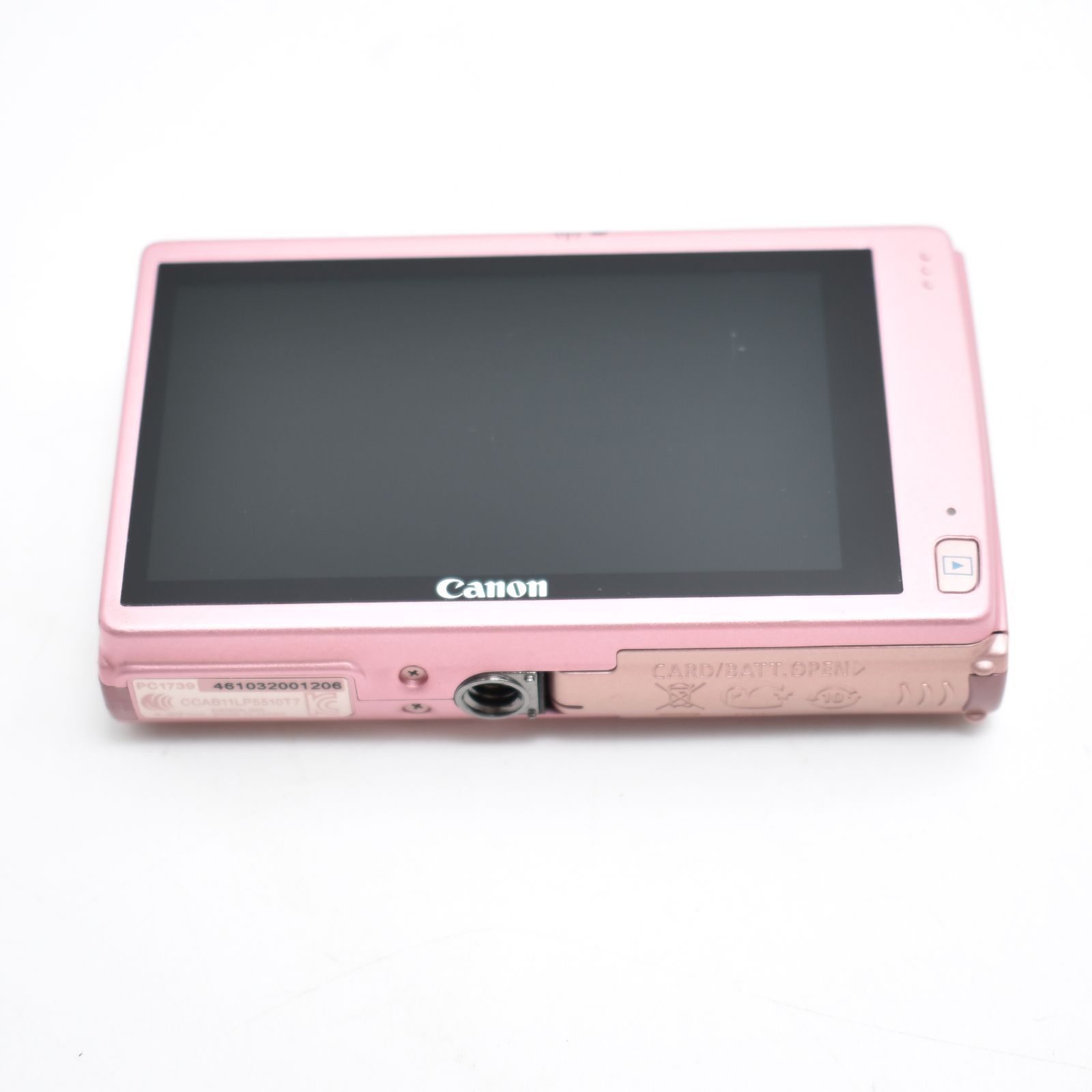 B#9563 Canon デジタルカメラ IXY 420F ピンク 光学5倍ズーム 広角24mm