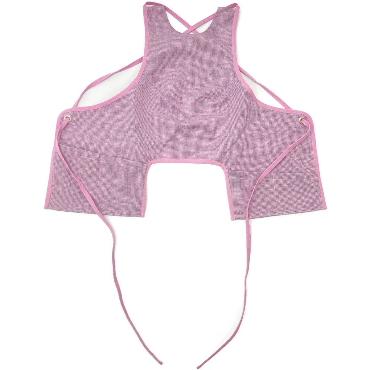 FUMIKA UCHIDA フミカウチダ FU-T-TP002 ﾋﾟﾝｸ CHAMBRAY APRPN TOP ONESISE