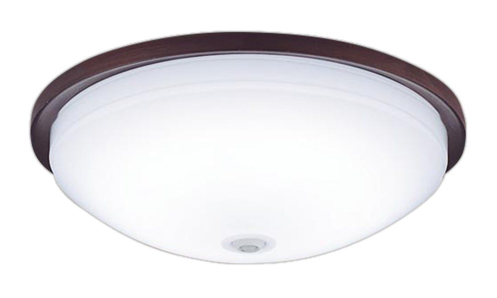 【人気商品】LGBC81042LE1 ウォールナット調 昼白色 20形 人感センサー付 LEDシーリングライト パナソニック