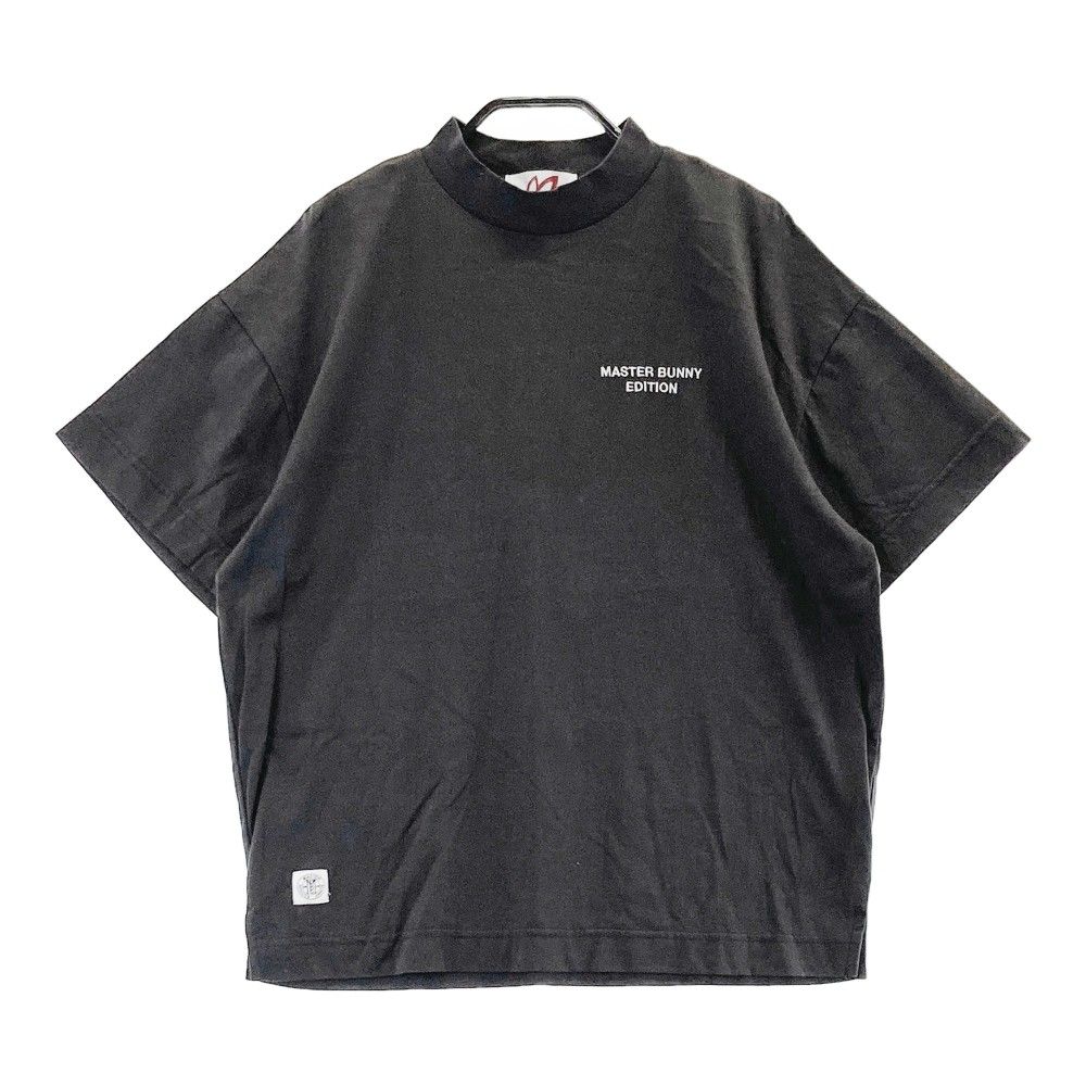 サイズ 0 MASTER BUNNY EDITION マスターバニーエディション 2025年モデル モックネック 半袖Tシャツ グレー系 240101302782 ゴルフウェア レディース ストスト