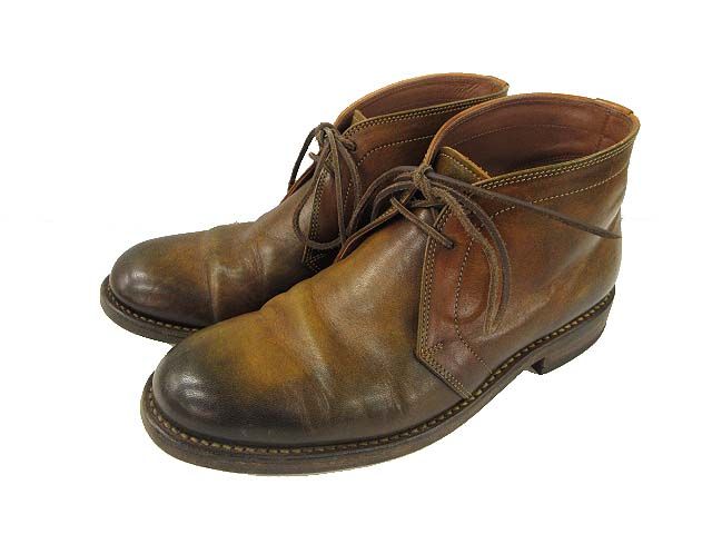 【サイズ0＝25-26cm】motoチャッカブーツ ＃1400 ダークブラウン サイズ0＝25-26cm】motoチャッカブーツ ＃1400 ダークブラウン