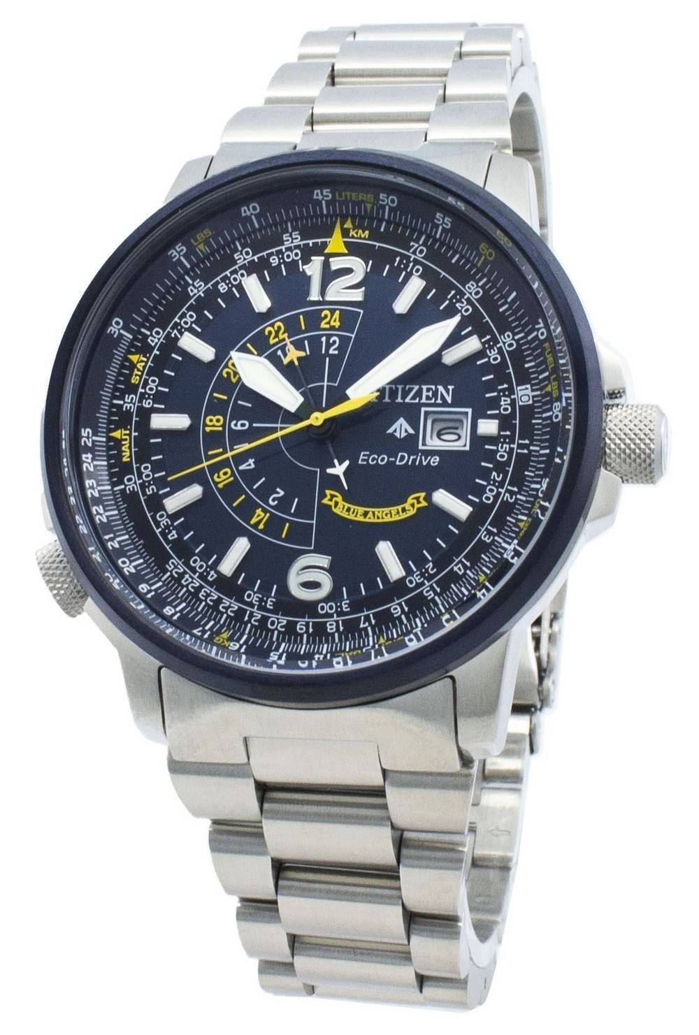 CITIZEN シチズン 逆輸入 メンズ腕時計 プロマスター エコドライブ ナイトホーク NIGHTHAWK ブルーエンジェルズ BJ7006-56L