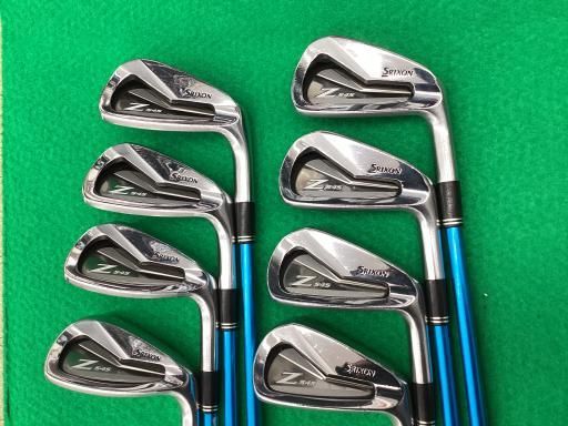 ダンロップ SRIXON Z 545 8 S アイアンセット IR Miyazaki Kosuma Blue 水 Iron フレックスS メンズ 男性用 右利き 右用 Dランク ゴルフクラブ