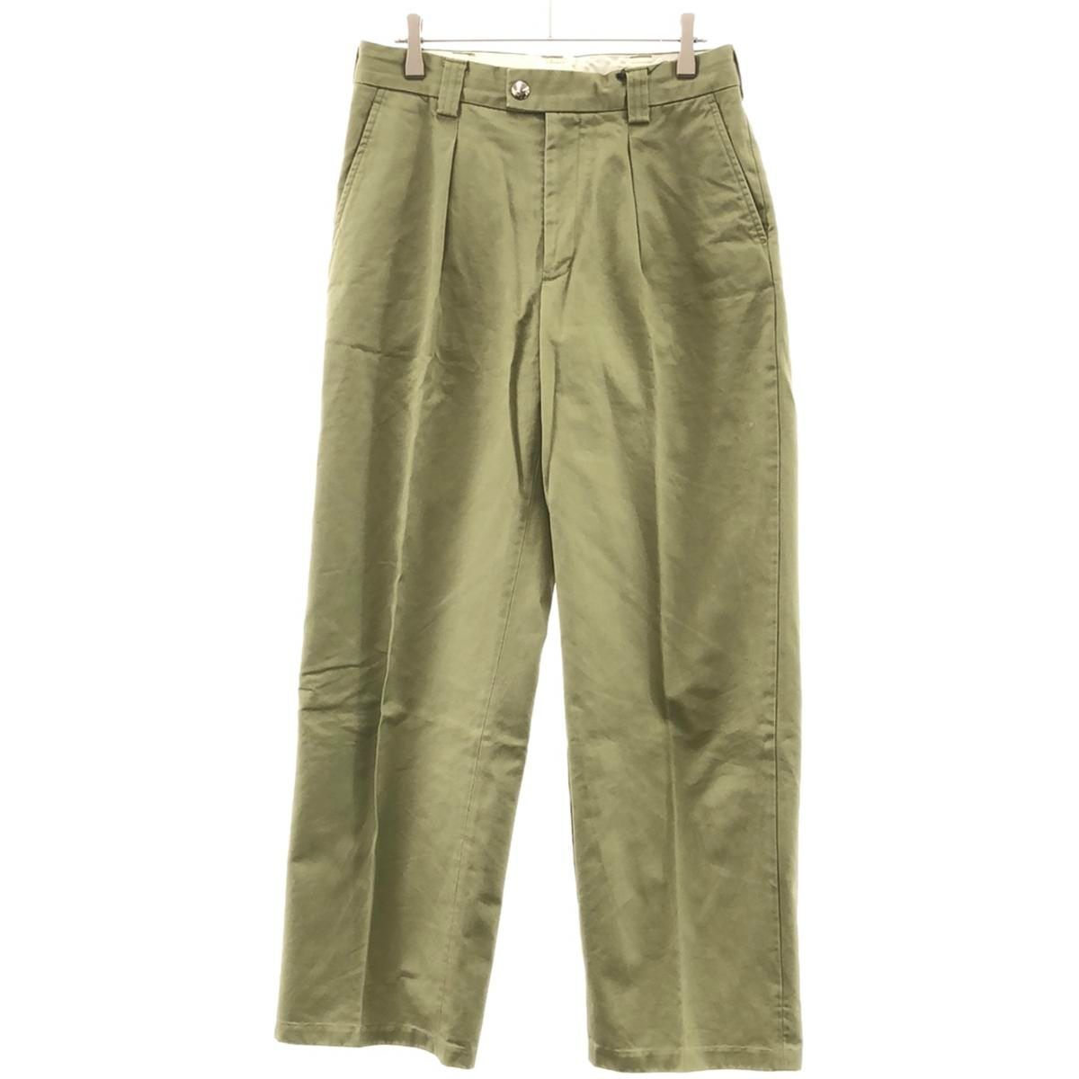 fumika_uchida フミカウチダ　パンツ FUMIKA UCHIDA フミカウチダ 23SS CHINO TAPERED SLACKS チノ