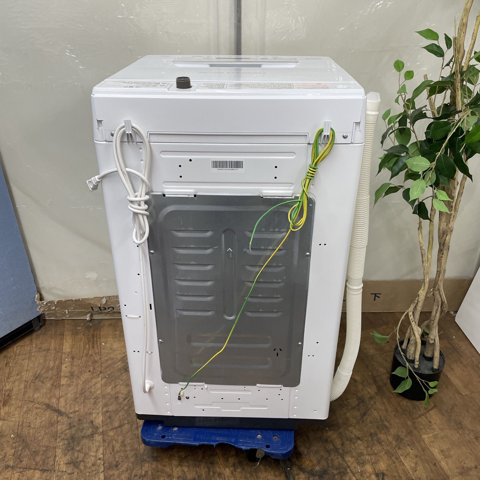 TOSHIBA 全自動洗濯機 AW-45M7 ホワイト　愛知県北名古屋市引き取り cosmo-space_aw-45m7