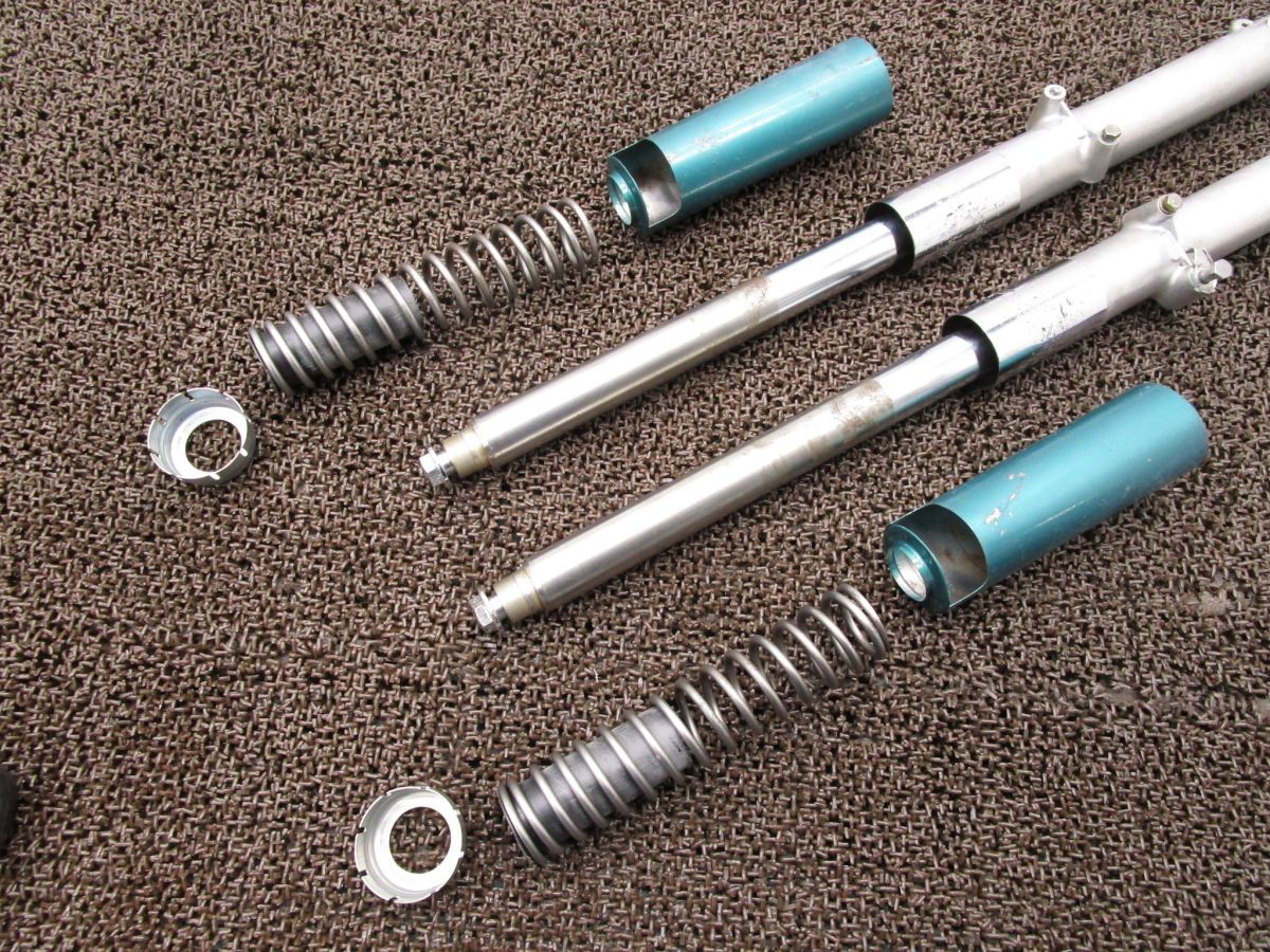 CB350 エクスポート フロントフォーク カバー □A5499 CB350 ホンダ CB350E キャブ車 EXPORT