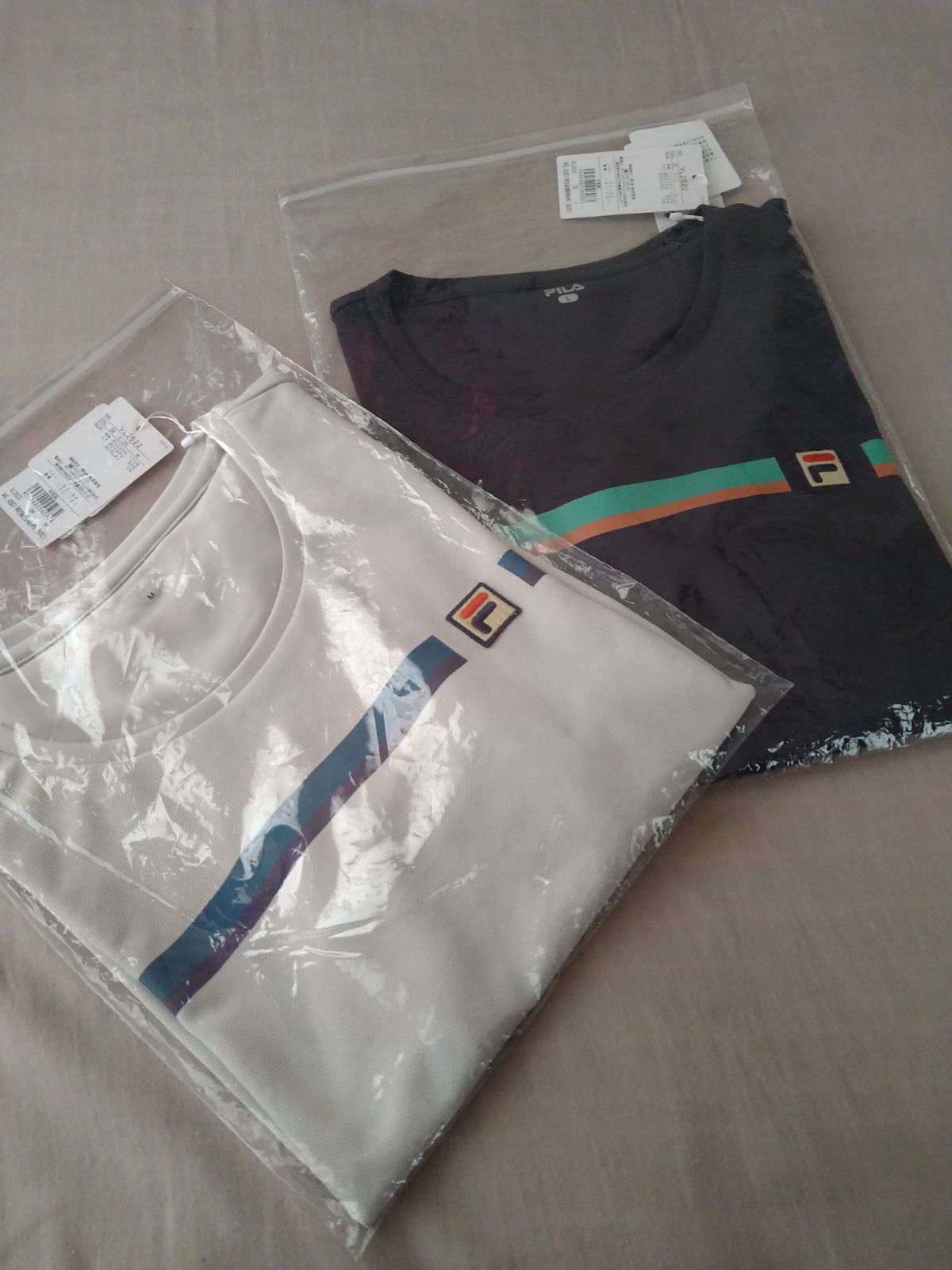 FILA フィラ テニスウェア 長袖 ロングスリーブTシャツ Mサイズ 新品未使用 グレー